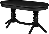 Обеденный стол Мебель-Класс Зевс (черный) - 