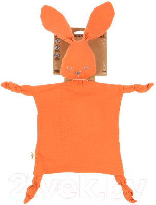 Мягкая игрушка Mum&Baby Комфортер. Зайка / 10158671 (оранжевый)