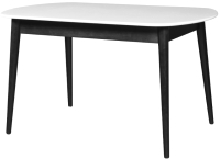 Обеденный стол Мебель-Класс Эней (белый/черный) - 