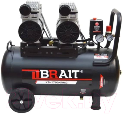Воздушный компрессор Brait КВ-1700/50Х2 / pm190060112