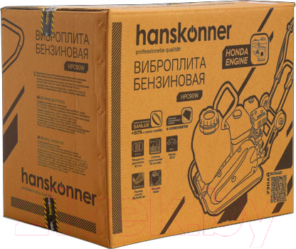 Виброплита Hanskonner HPC90W