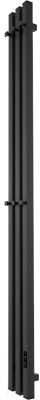 Полотенцесушитель электрический Teymi Helmi Inaro 150x15 / E90111 (3 секции, с таймером, черный матовый)