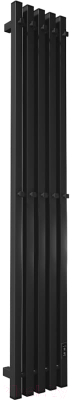 Полотенцесушитель электрический Teymi Helmi Inaro 150x24 / E90125 (5 секций, с таймером, черный матовый)