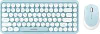 Клавиатура+мышь SmartBuy SBC-626376AG-M (мятный/белый) - 