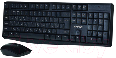 Клавиатура+мышь SmartBuy SBC-207295AG-K (черный)