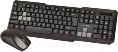 Клавиатура+мышь SmartBuy SBC-230346AG-KG (черный/серый)
