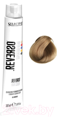 Крем-краска для волос Selective Professional Reverso Superfood 8.23 / 89823 (100мл, светлый блондин бежевый)