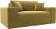 Кресло-кровать Лига Диванов Лига-036 / 121280 (микровельвет желтый) - 