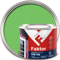 Эмаль Ярославские краски Faktor ПФ-115 (1.9кг, салатный) - 