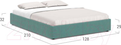 Двуспальная кровать Moon Family 1260 / MF005661