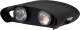 Миниатюра изображения товара Бра уличное INhome TWIN-6B 6Вт 3000К IP54 / 4690612051956 (черный)