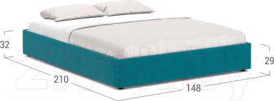 Двуспальная кровать Moon Family 1260 / MF005703