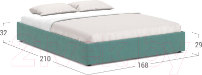 Двуспальная кровать Moon Family 1260 / MF005664