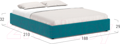 Двуспальная кровать Moon Family 1260 / MF005706