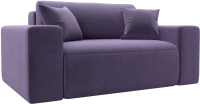Кресло-кровать Лига Диванов Лига-036 / 121288 (велюр фиолетовый) - 