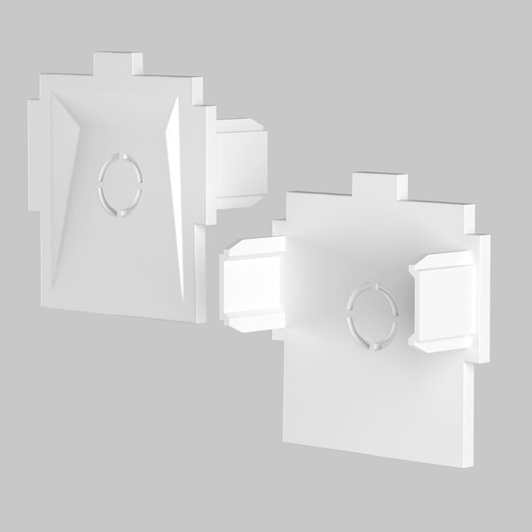 Комплект заглушек для шинопровода Maytoni Accessories for Tracks Radity TRA084EC-12W