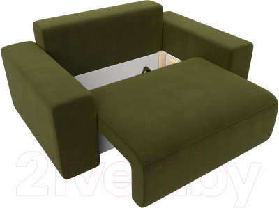 Кресло-кровать Лига Диванов Лига-036 / 121282 (микровельвет зеленый)