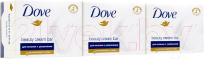 Набор мыла Dove Beauty Cream Bar Красота и уход (3x135г)