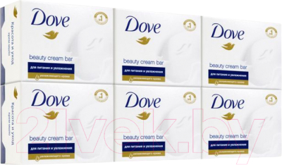 Набор мыла Dove Beauty Cream Bar Красота и уход (6x135г)
