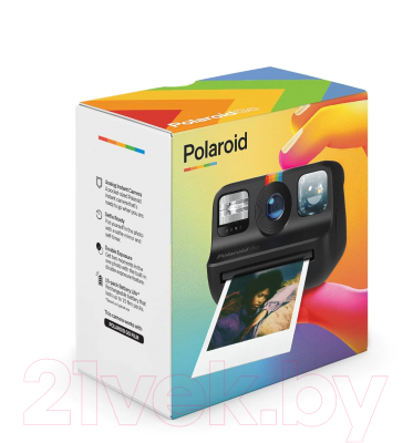 Фотоаппарат с мгновенной печатью Polaroid Go 9070 (черный)