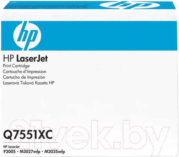 Тонер-картридж HP Q7551XC