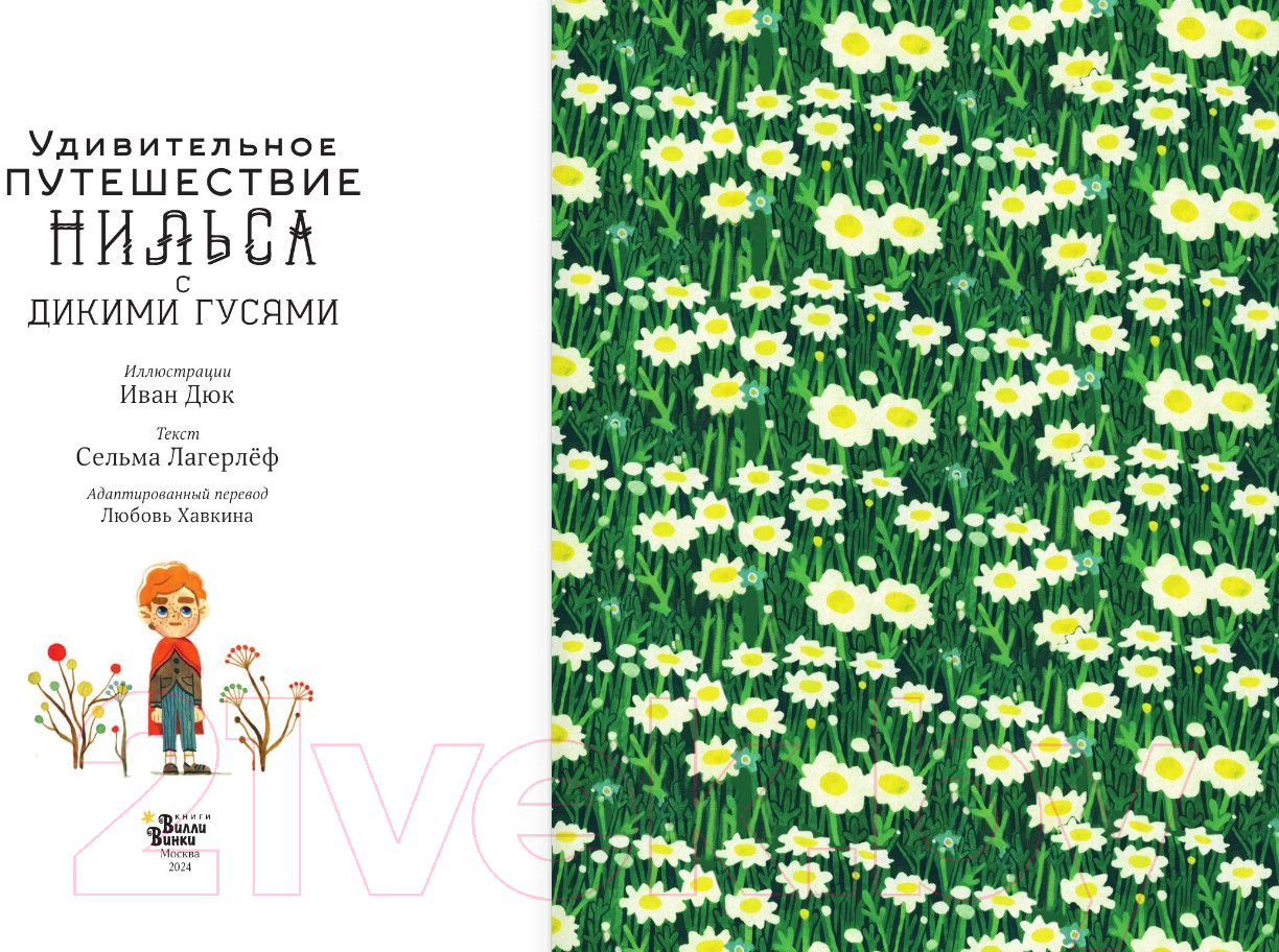 Художественная книга АСТ Удивительное путешествие Нильса с дикими гусями / 9785171577766 (Лагерлеф С.) — фото 4