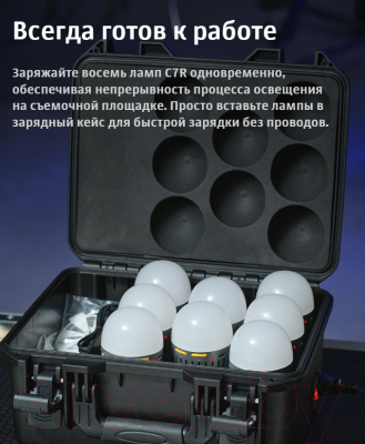 Комплект осветителей студийных Godox C7R-K8
