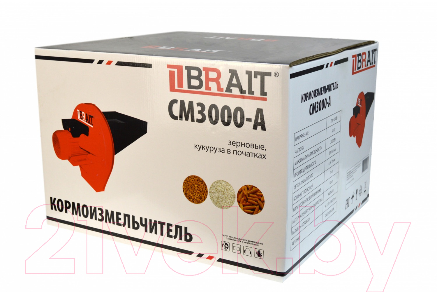 Измельчитель зерна Brait СМ3000-A