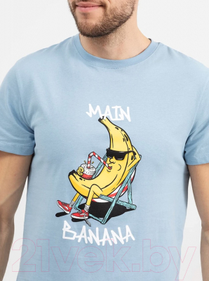 Пижама Mark Formelle 591026 (р.112-102-182, голубой/бананы на голубом)