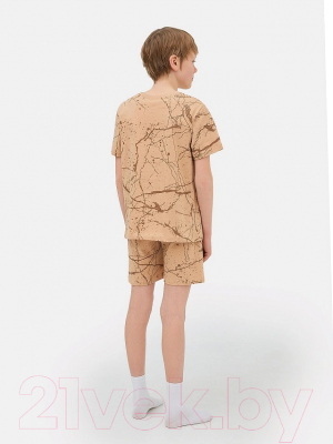 Комплект детской одежды Mark Formelle 563318 (р.140-68, бежевая текстура)