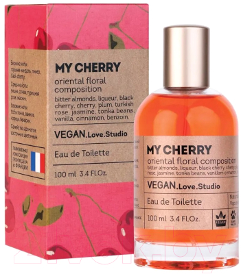 Туалетная вода Delta Parfum Vegan Love Studio My Cherry (100мл)