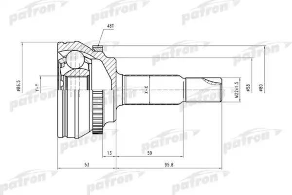 ШРУС Patron PCV2131