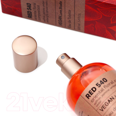 Туалетная вода Delta Parfum Vegan Love Studio Red 540 (100мл)