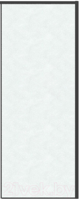 Душевая стенка Grossman Galaxy 200.K33.01.70.21.02 70x195 (черный матовый/стекло шиншилла)