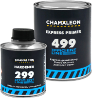 Грунтовка автомобильная CHAMALEON Экспресс грунт 1л + Отвердитель 299 250мл / 14991.1+12993 - 