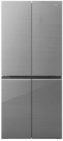 Холодильник с морозильником Centek CT-1744 NF Gray Glass - 