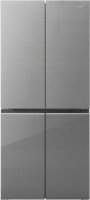 Холодильник с морозильником Centek CT-1745 NF Gray Glass - 