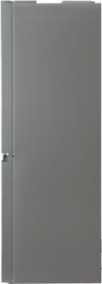 Холодильник с морозильником Centek CT-1745 NF Gray Glass