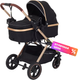 Детская универсальная коляска Rant Basic Pulsar Gold 2 в 1 / RA160  (Black) - 