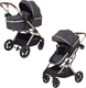 Детская универсальная коляска Rant Basic Pulsar Gold 2 в 1 / RA160 (Grey) -