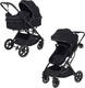 Детская универсальная коляска Rant Basic Pulsar 2 в 1 / RA160 (Black) -