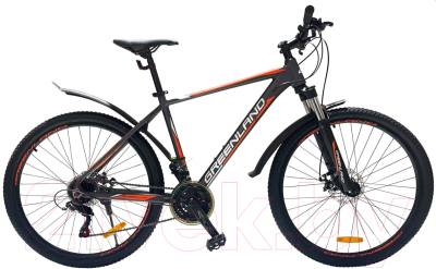 Велосипед GreenLand Discovery 2.0 27.5 (21, серый/оранжевый)