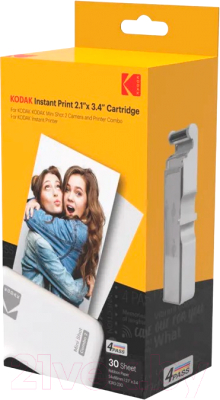 Набор картриджей для моментальной фотографии Kodak ICRG-230 (30 фото, 2.1x3.4")
