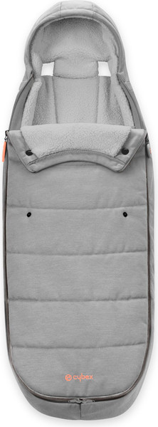Изображение товара Накидка на ножки для коляски Cybex 522001365 (Lava Grey)