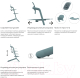 Миниатюра изображения товара Стульчик для кормления Cybex Lemo Set 3 в 1 (Stone Blue)