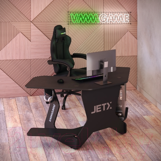 Геймерский стол Vmmgame Jetx Dark Black / SF-1BBK