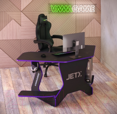 Геймерский стол Vmmgame Jetx Dark Purple / SF-1BPU