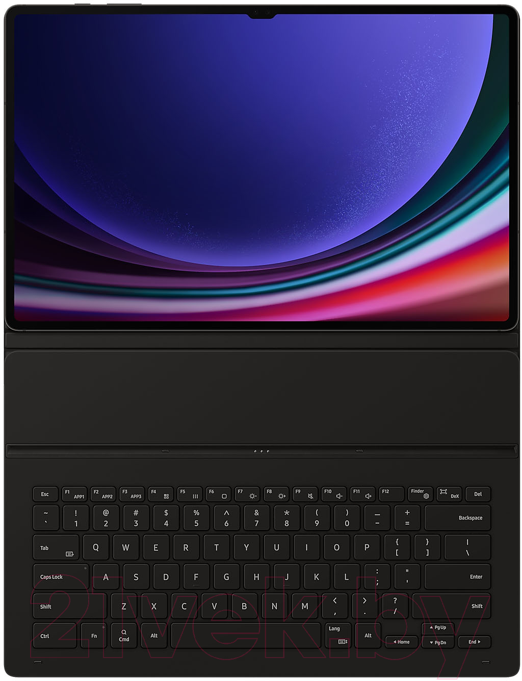 Чехол с клавиатурой для планшета Samsung Galaxy Tab S9 Ultra / EF-DX910BBRGRU