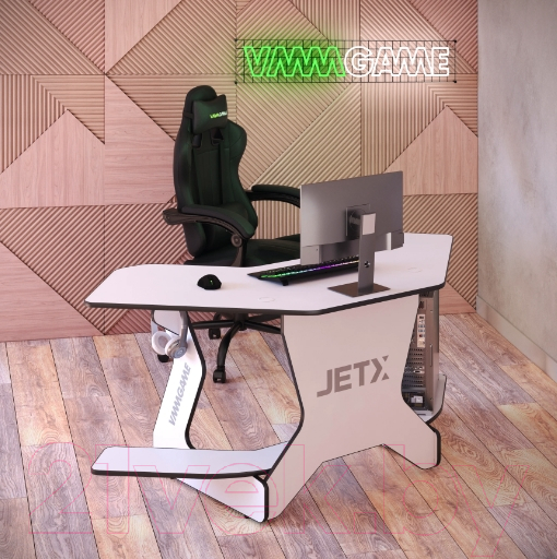 Геймерский стол Vmmgame Jetx Light Black / SF-1WBK