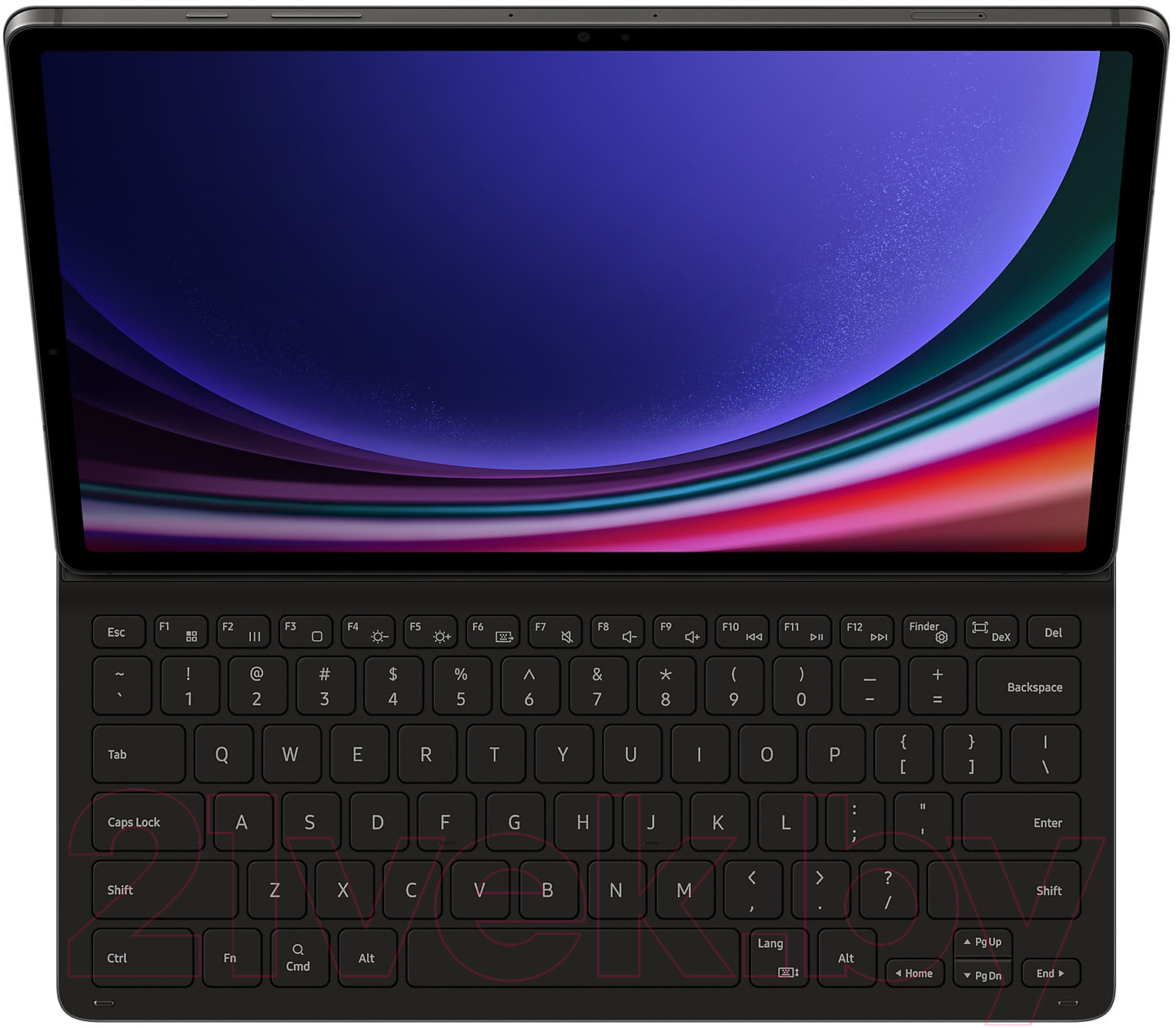 Чехол с клавиатурой для планшета Samsung Galaxy Tab S9+ / EF-DX810BBRGRU